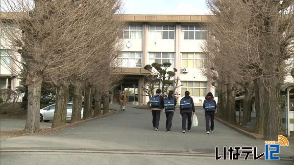 公立高校後期選抜試験　県内一斉に