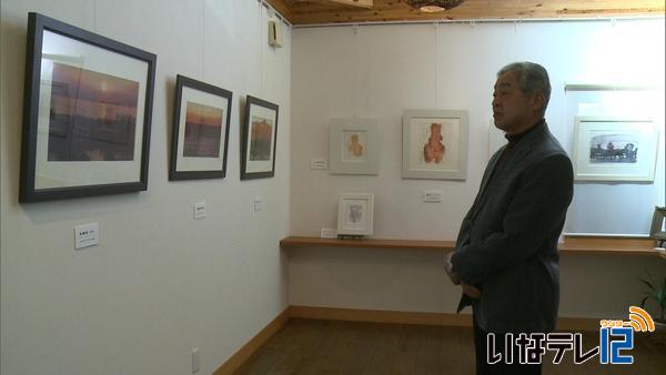 坂本勇さん　様々な技法で描く作品展