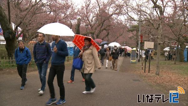 高遠城址公園　入園者数増加に期待