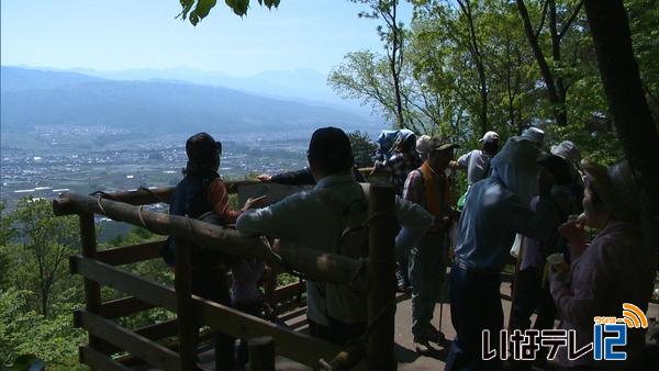 箕輪町沢　区民ハイキング