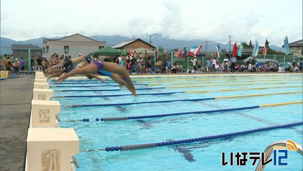 夏休みの終わりに　水泳大会で練習の成果発揮