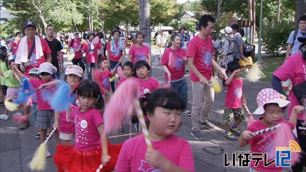 大芝高原まつり　家族連れなどで賑わう