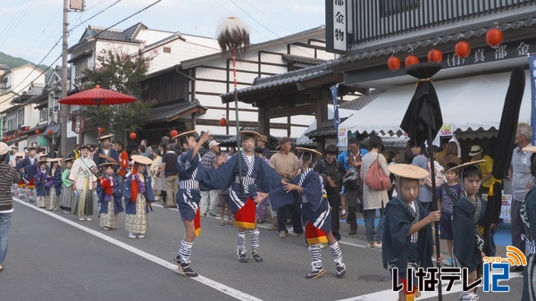 5年ぶり　子供騎馬行列披露