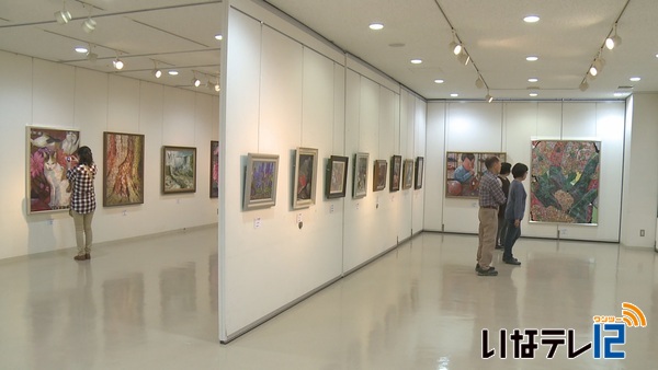 油絵とアクリル画　北彩の会展