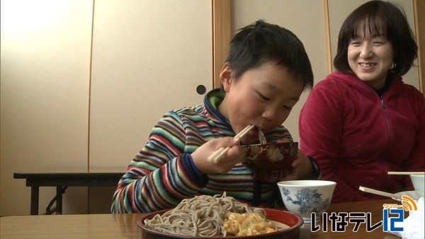 大出で地域ふれあい新そば試食会