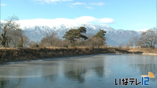 最低気温－９．９度　この冬一番の冷え込み