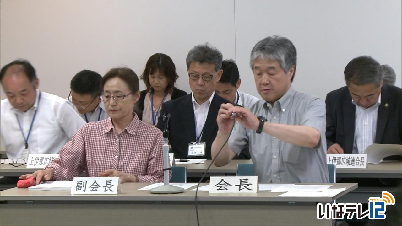 上伊那広域連合廃棄物政策審議会　会長に岡野教授再任