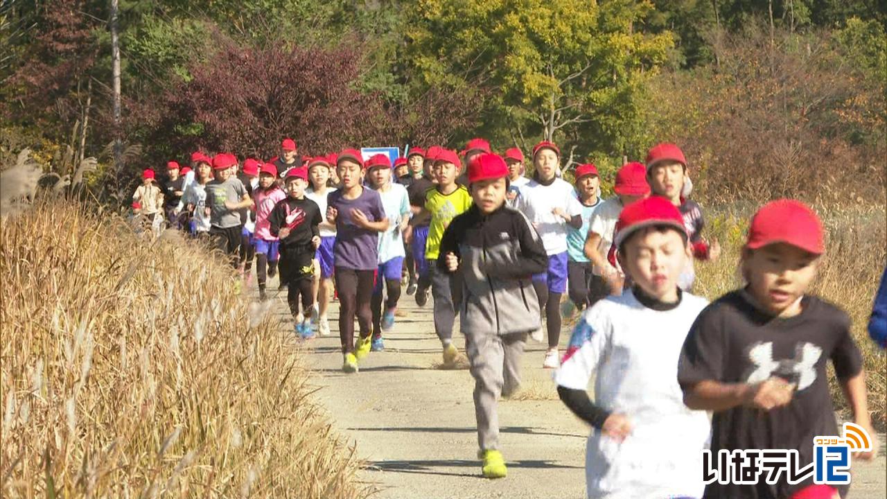 立冬　寒さに負けずマラソン