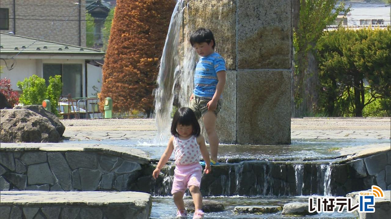 最高気温３１．５度　今季初の真夏日に