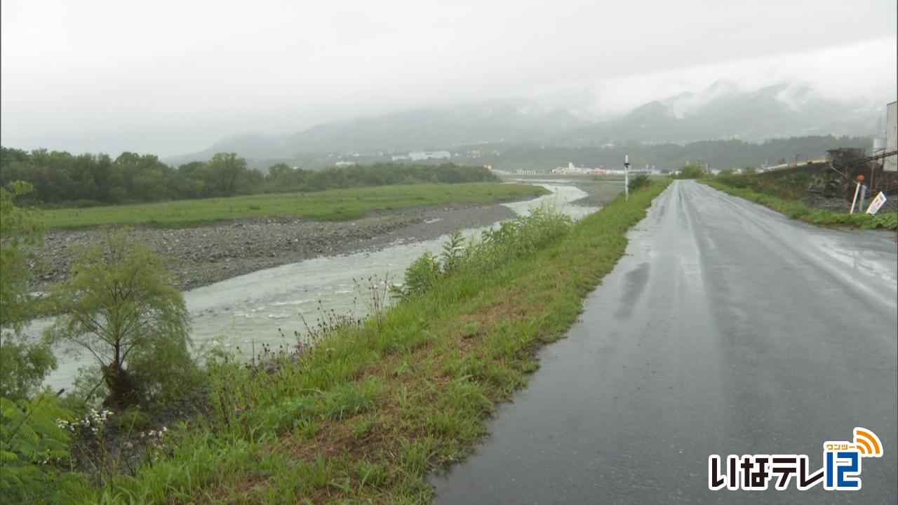 県南部で朝まで激しい雨