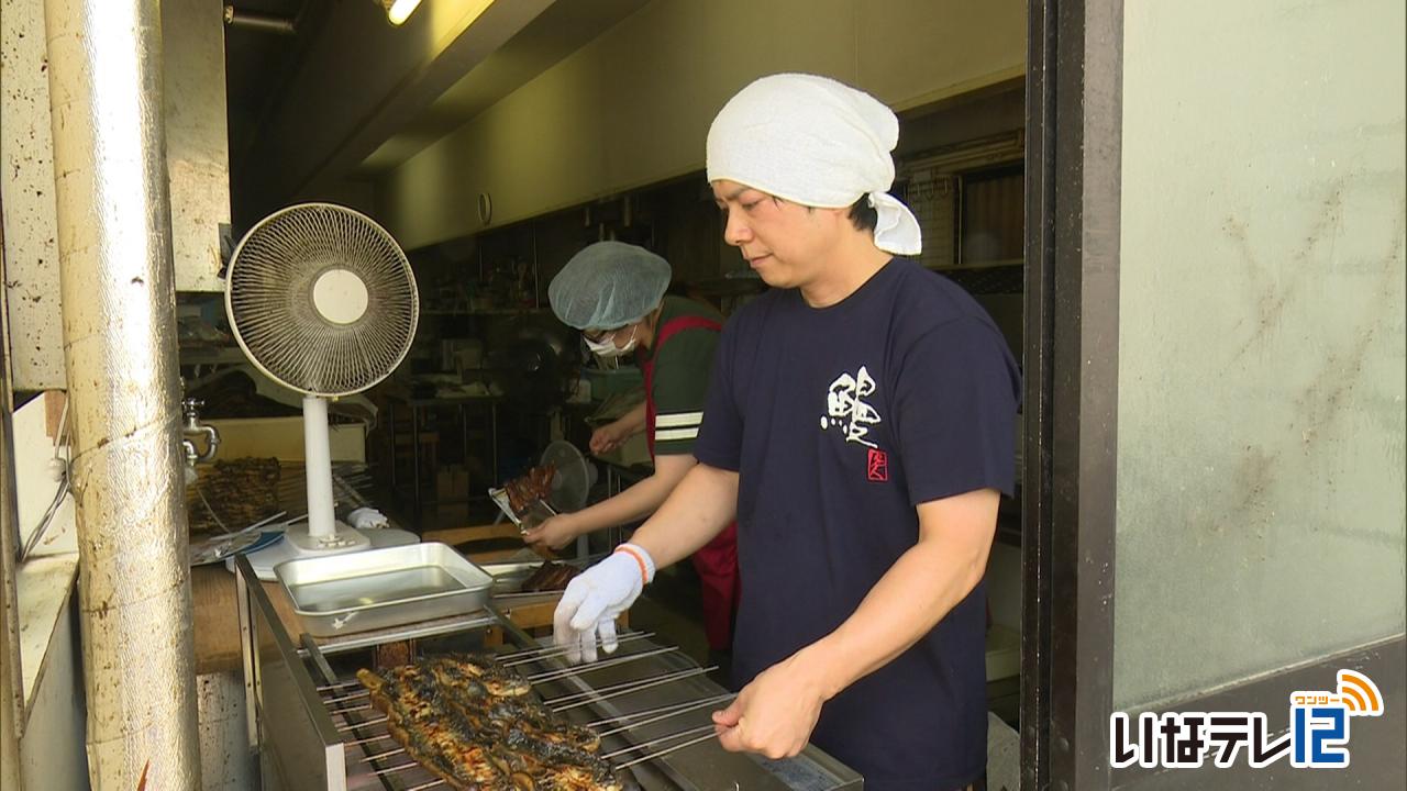 土用の丑の日　店は大忙し