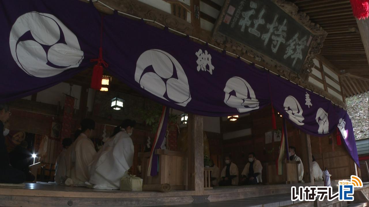 鉾持神社の祈年祭
