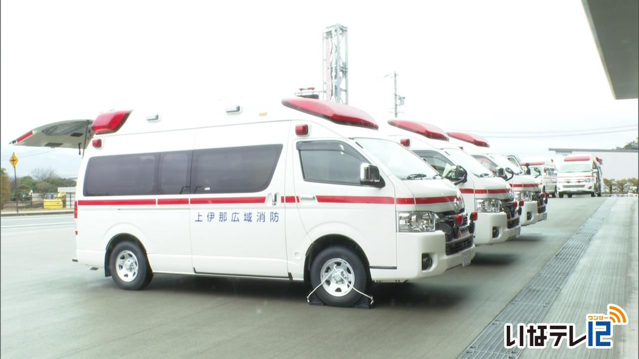 災害対応特殊救急車3台更新配備