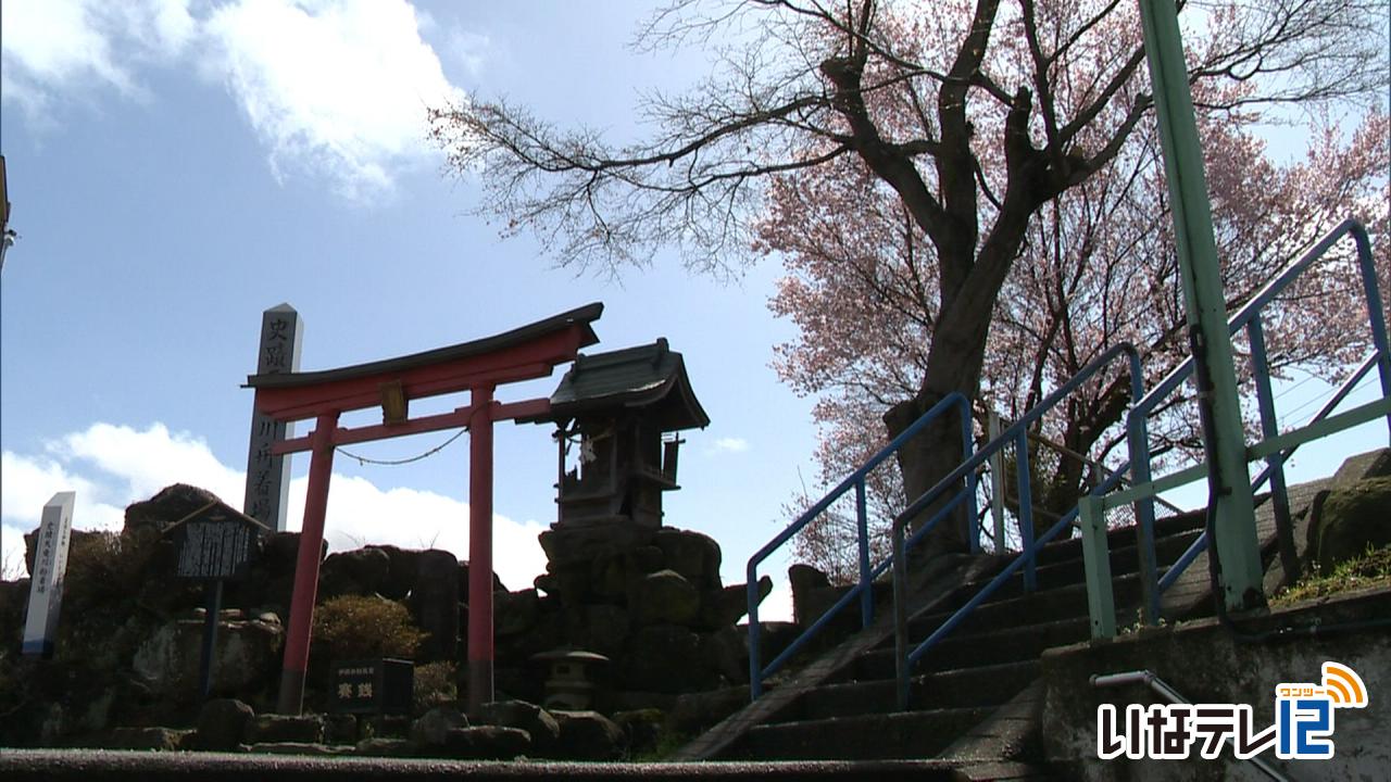 伊那地域　最高気温６月上旬並み