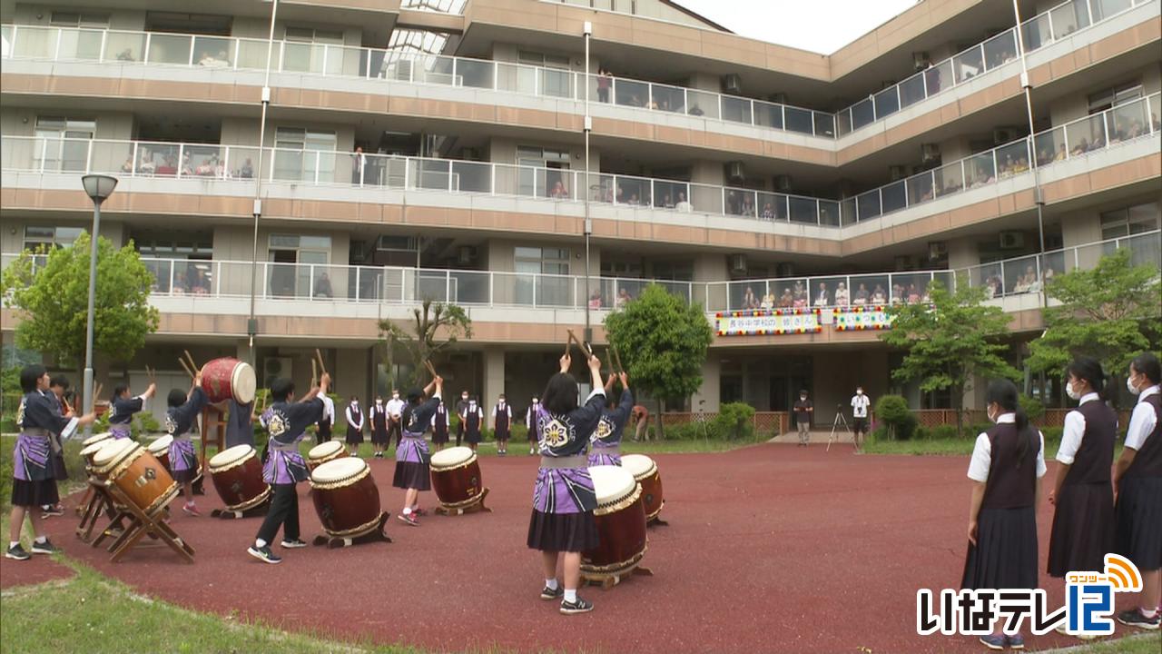 長谷中学校２年ぶりのふれあい訪問
