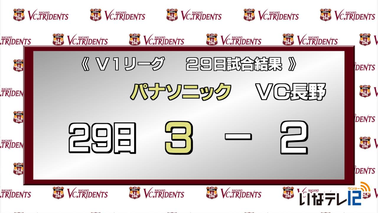 VC長野トライデンツ試合結果