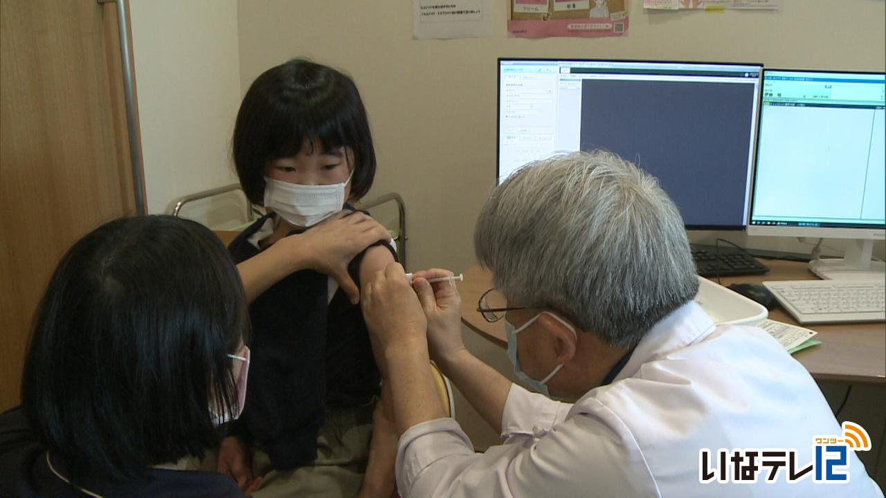 箕輪町で５歳から１１歳までの新型コロナワクチン接種始まる
