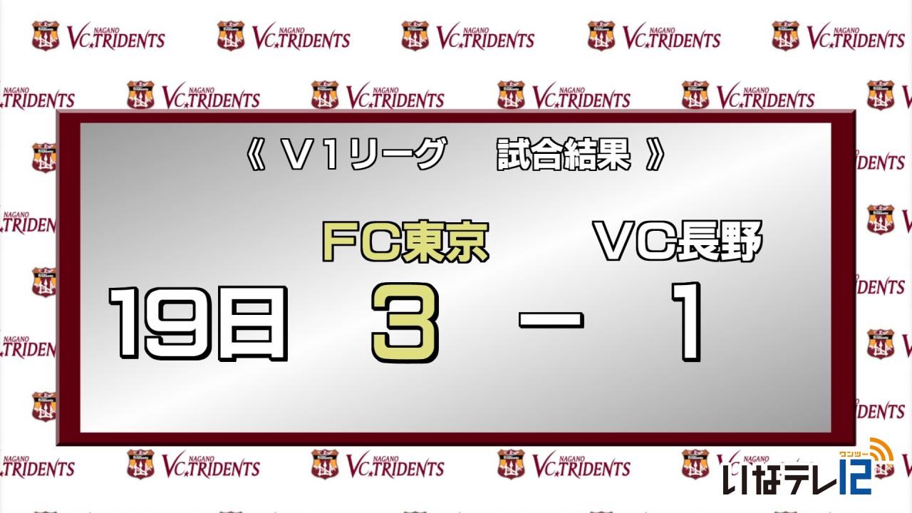 VC長野トライデンツ　試合結果