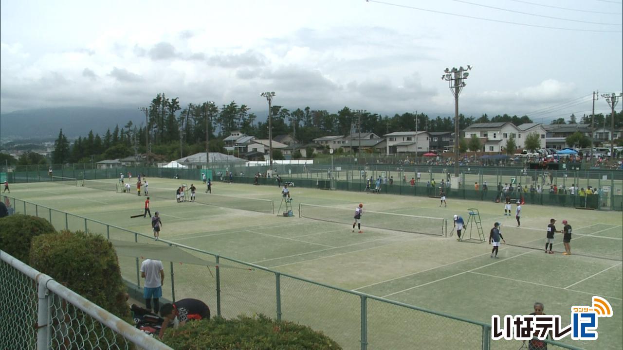東日本ソフトテニス選手権大会　伊那市で開催