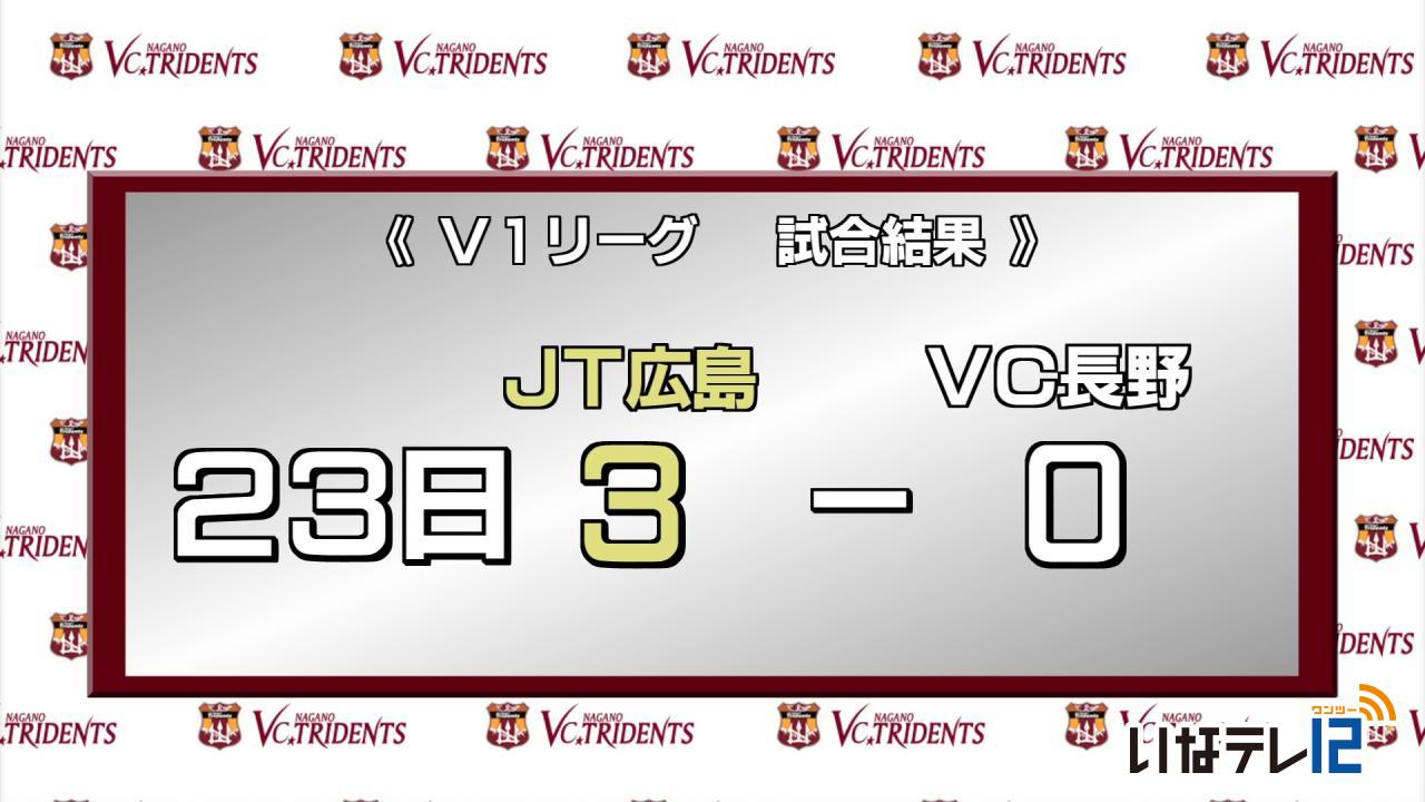 VC長野トライデンツ　開幕２連敗