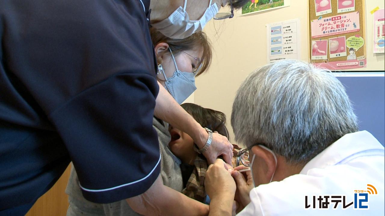 新型コロナワクチン　箕輪町で乳幼児対象に接種始まる