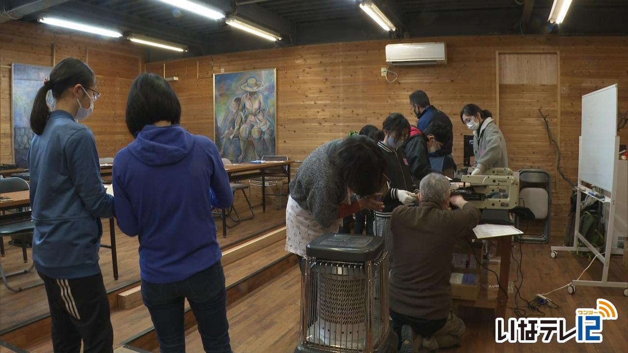 長野県産木材でカッティングボード作り体験会