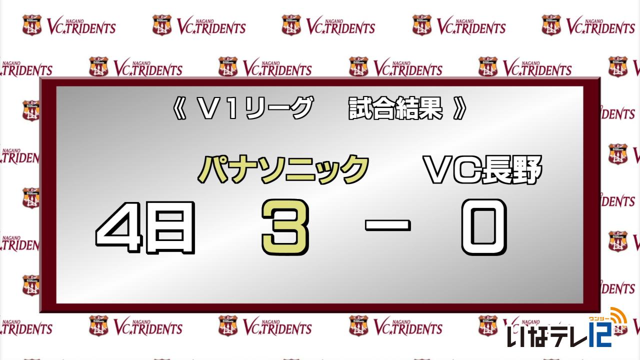 VC長野　試合結果（４日）