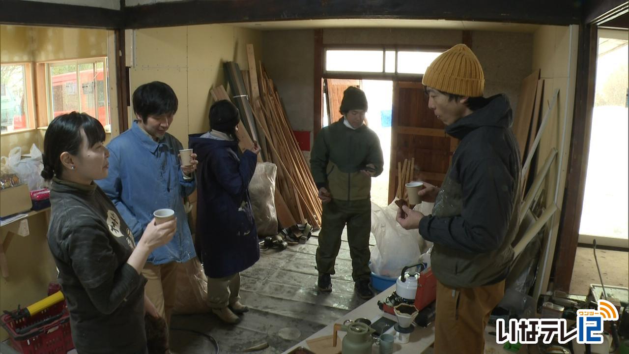 古民家を改修 ４月に新山でカフェオープン