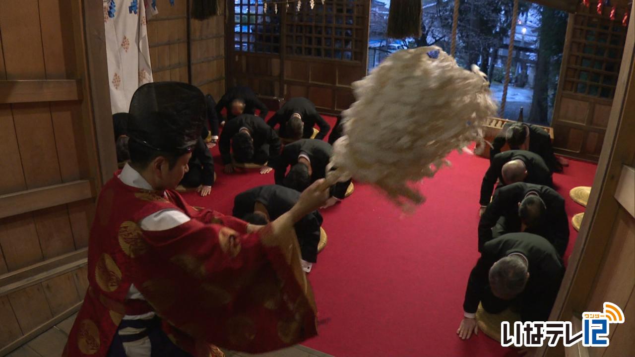 山寺のやきもち踊り 当屋祭
