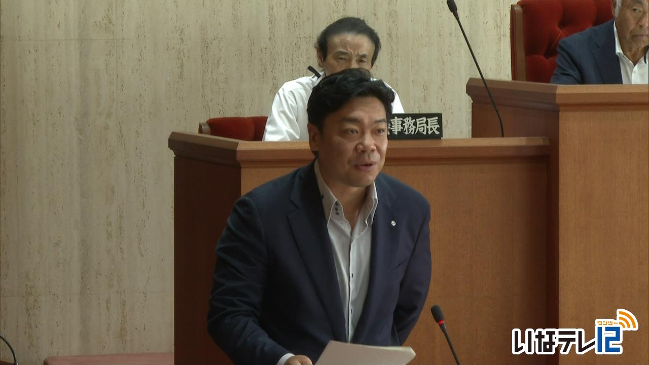 藤城村長　１２月議会で表明か