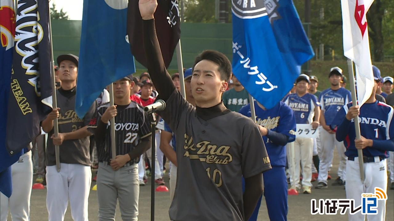 全日本男子ソフト　開会式