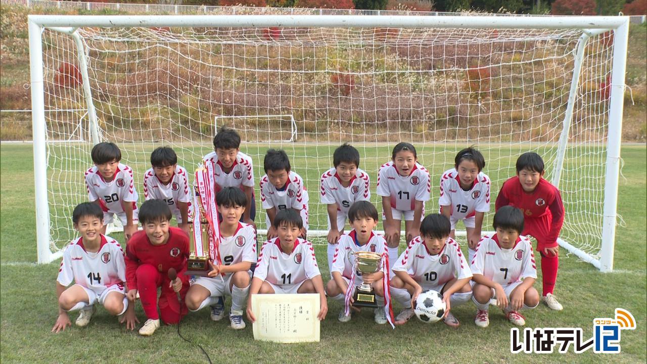 スポーツ｜CATV杯サッカー　南箕輪FCジュニアが２連覇