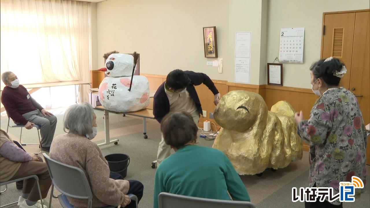 高遠だるま市に向け準備進む