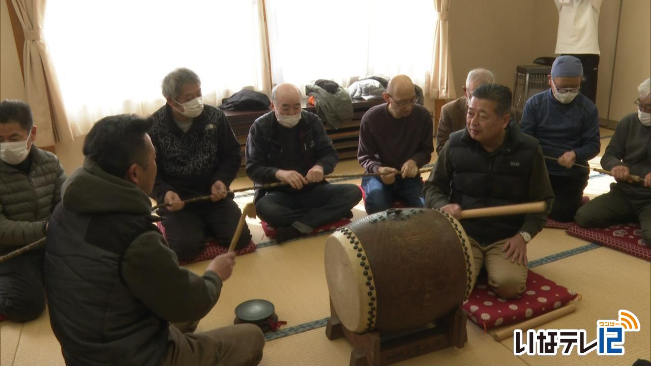 北小河内中村常会　伝統の念仏講