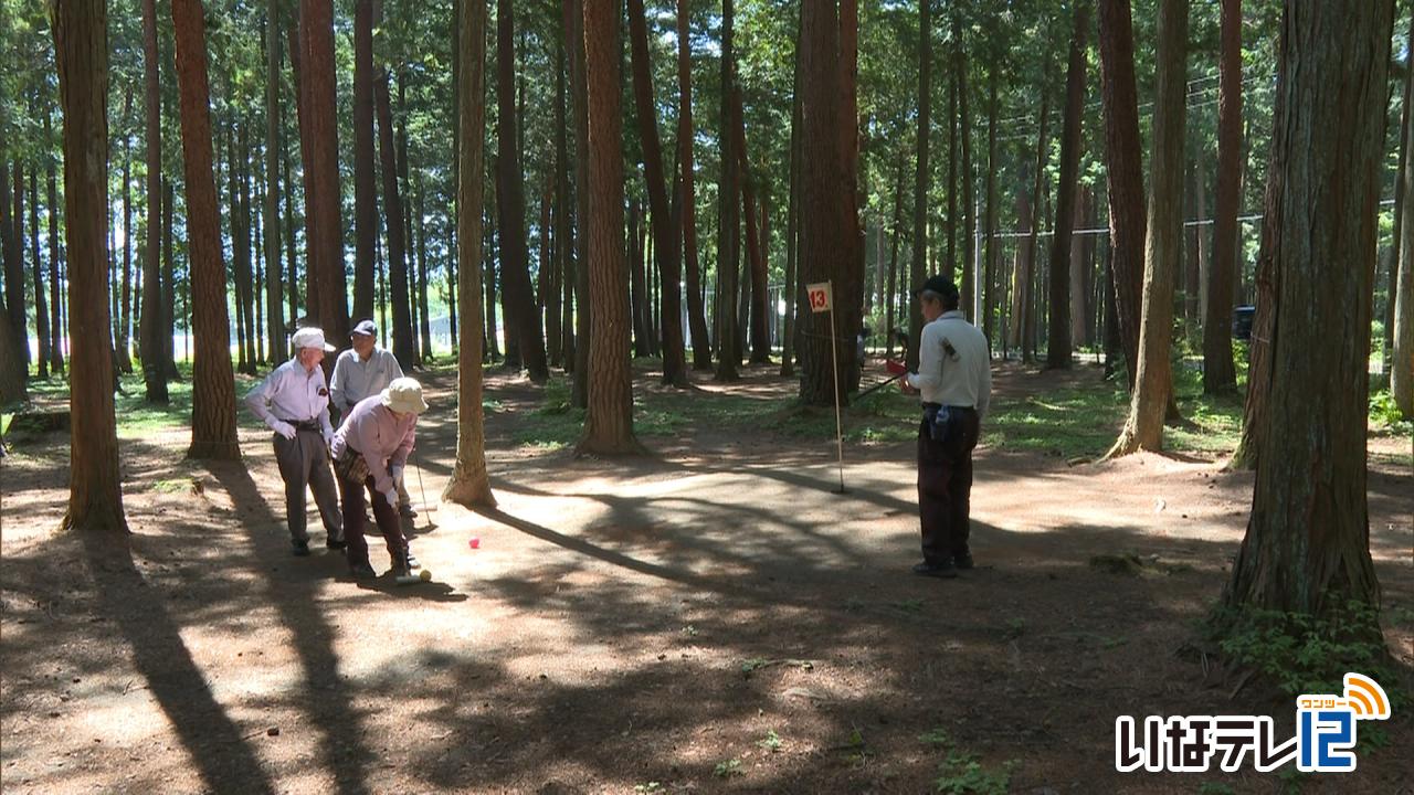 ＪＡ上伊那年金友の会　マレットゴルフ大会