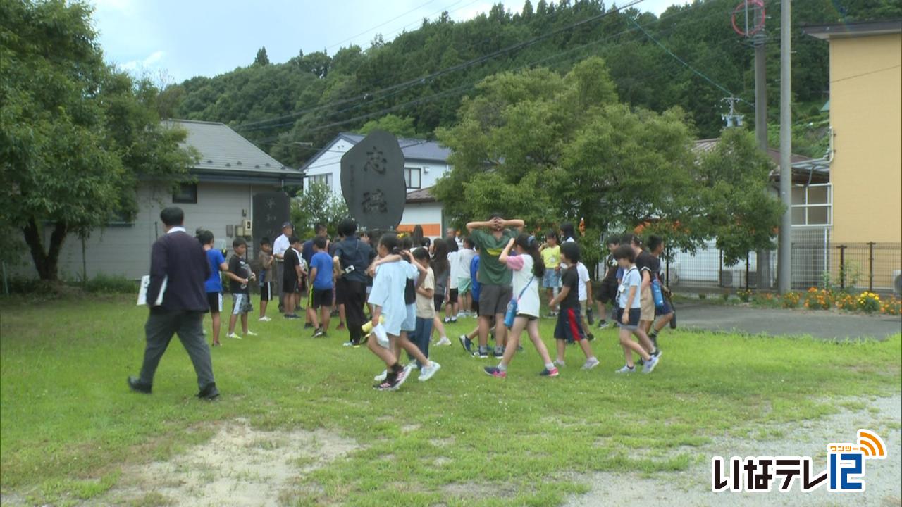 西春近遺族会　平和語り部授業