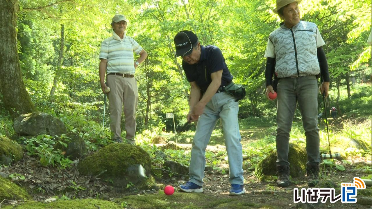 荒井区民がマレットで親睦