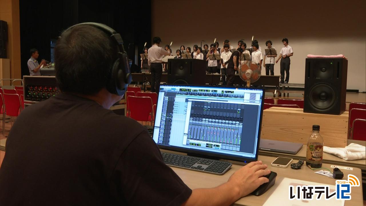 高遠高校創立100周年でCD製作