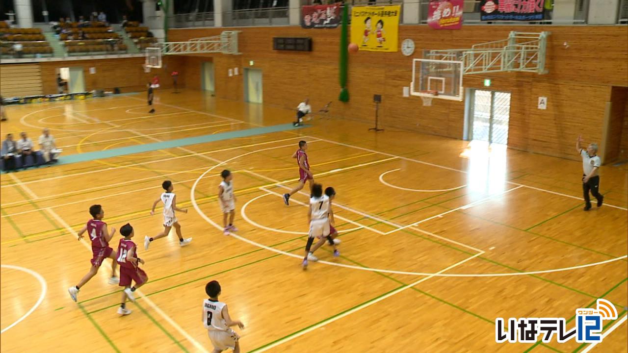 ミニバスＣＡＴＶ杯 男子春富 女子伊那ＤＴが優勝