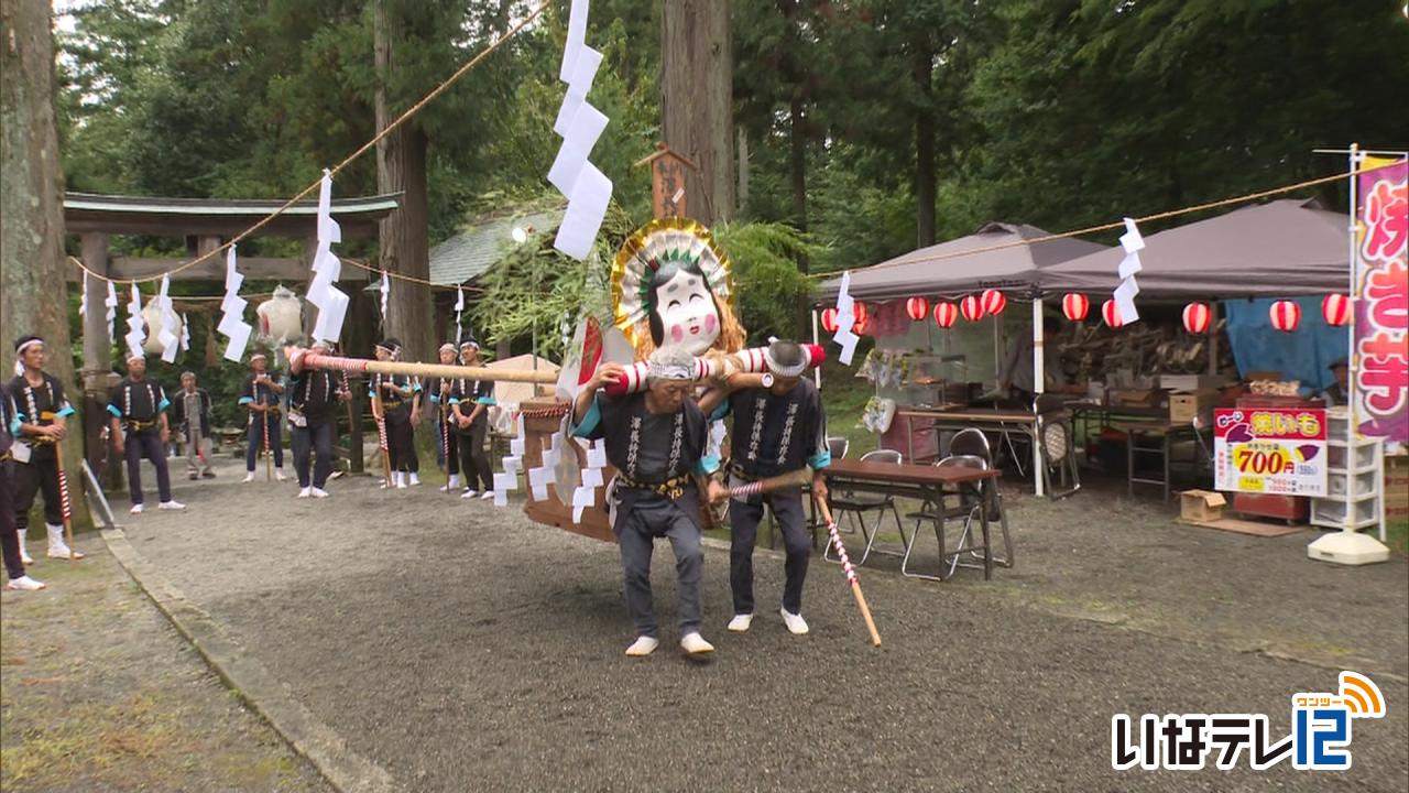 春日神社例大祭　長持奉納