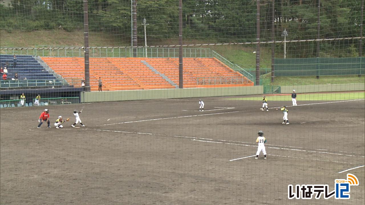 ニッパツ旗争奪上伊那地区少年野球大会　初開催