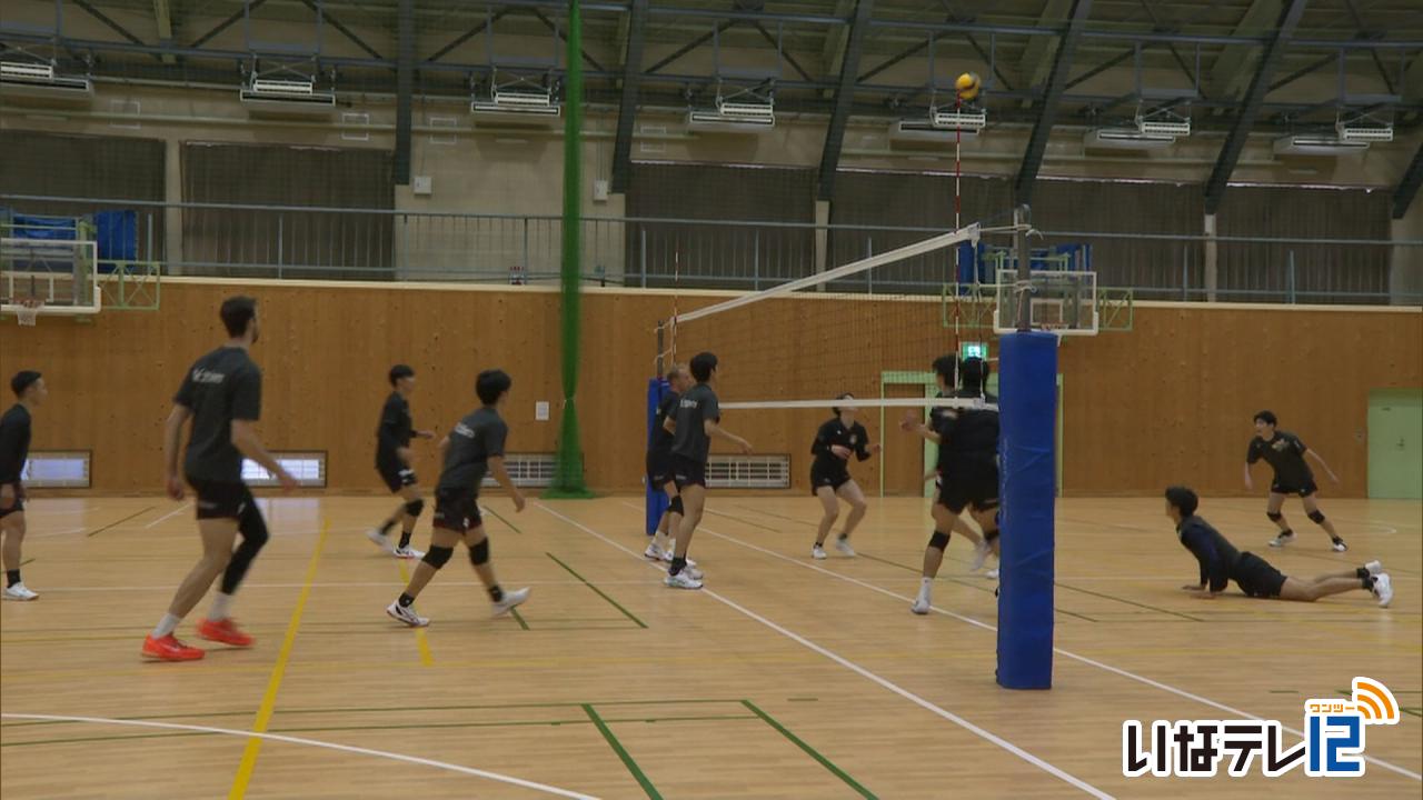 VC長野 ２５日にシーズン初戦