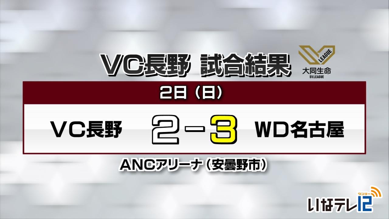 スポーツ｜ＶＣ長野 試合結果