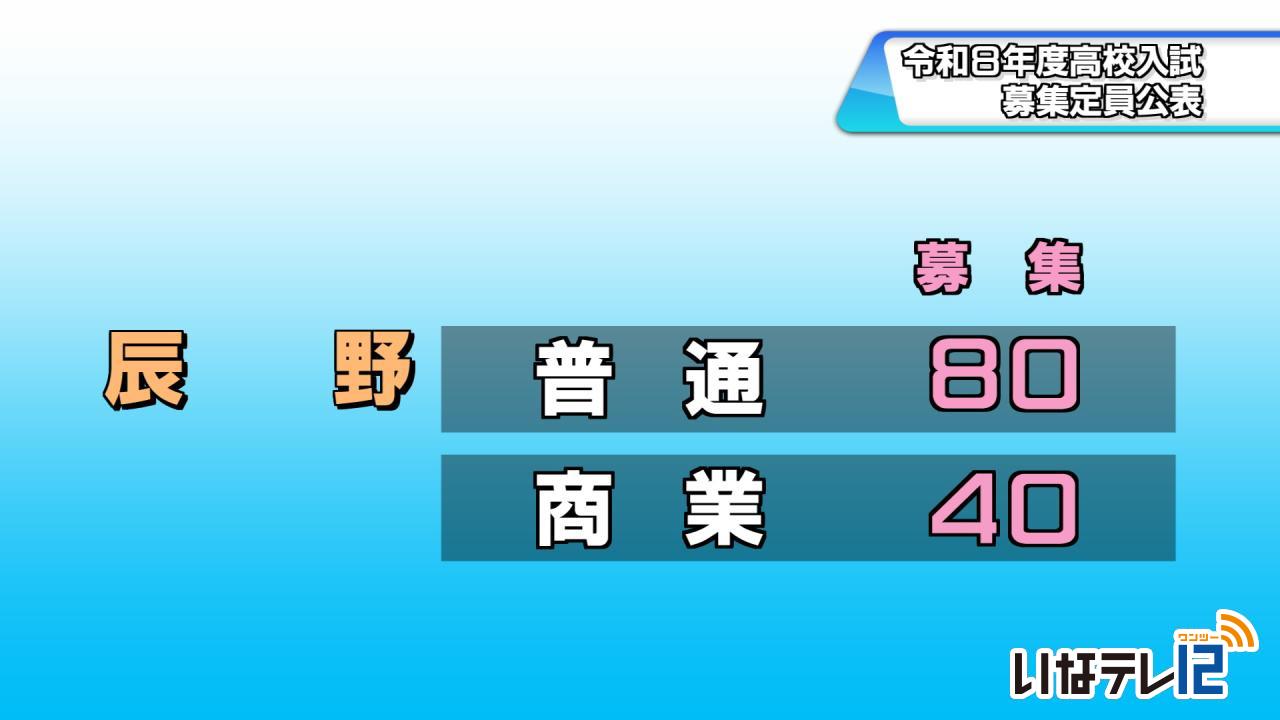 公立高校募集定員公表