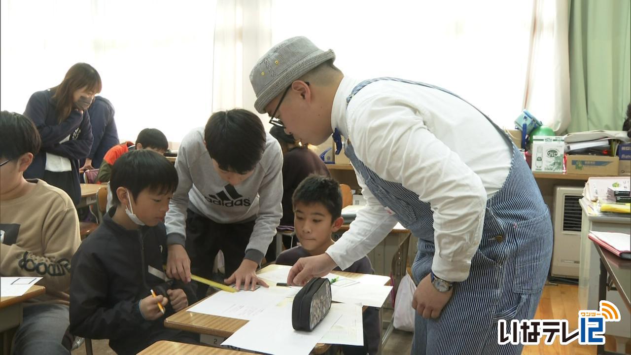 南箕輪小６年４組　炭わさびのパッケージデザイン