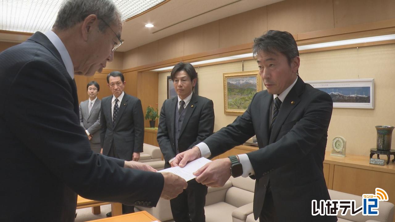 市議会経済建設委員会　市長に提言