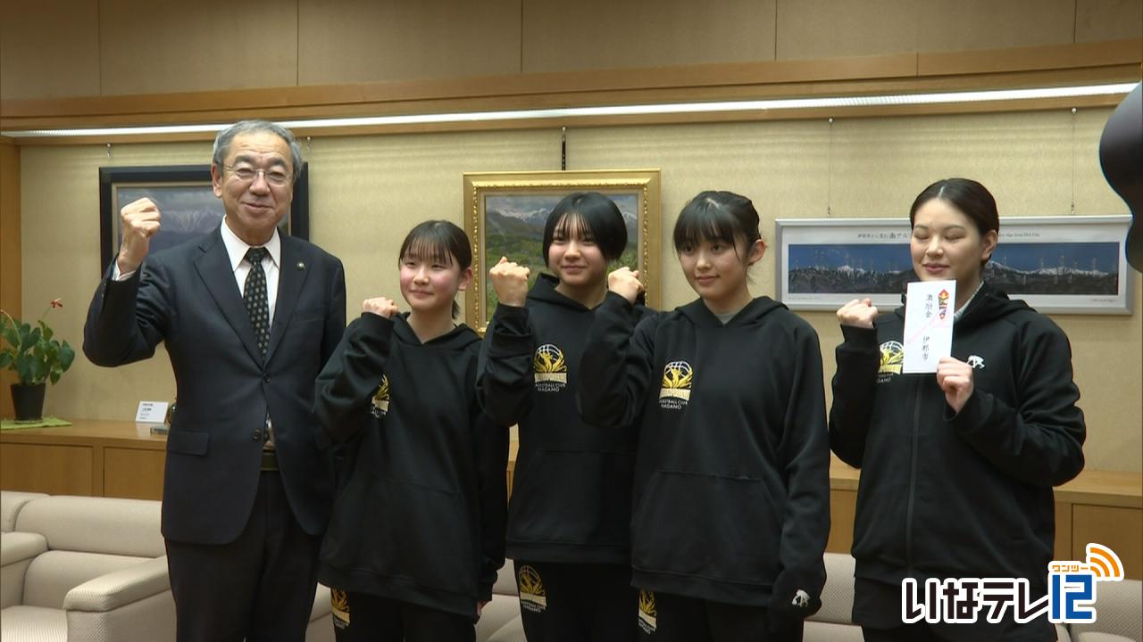 伊那GOLDEN　PHOENIX　バスケ全国大会出場