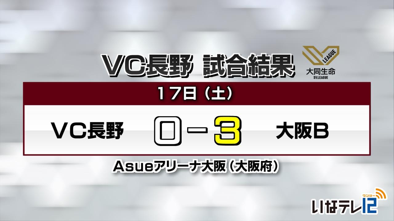 VC長野　試合結果