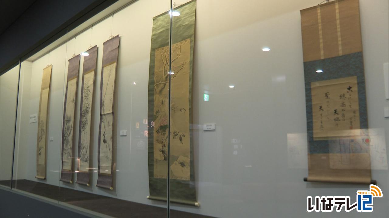 箕輪町郷土博物館　冬の美術展