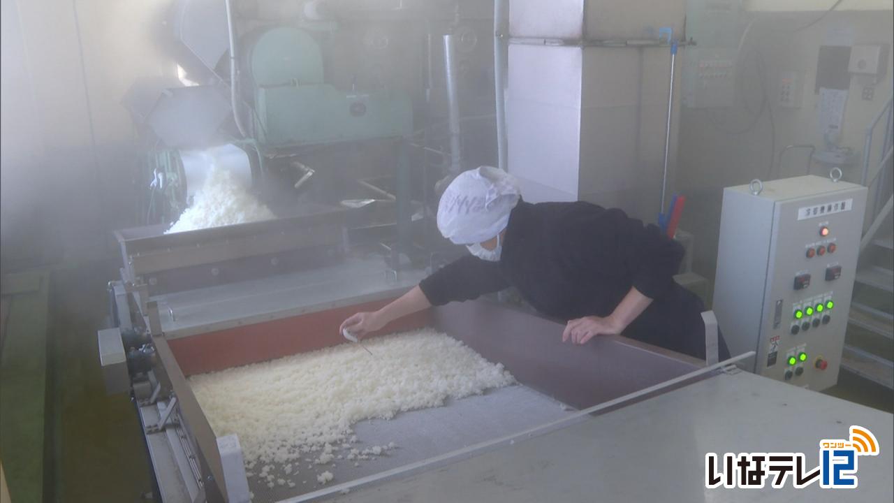 仙醸　寒仕込み最盛期